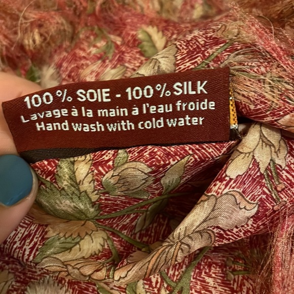 Vintage Silk Scarf - Picture 3 of 6